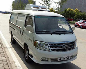 國五福田風(fēng)景面包冷藏車