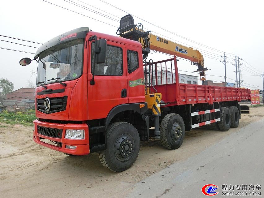 東風隨專前四后八16噸隨車吊（東風16噸隨車起重運輸車）